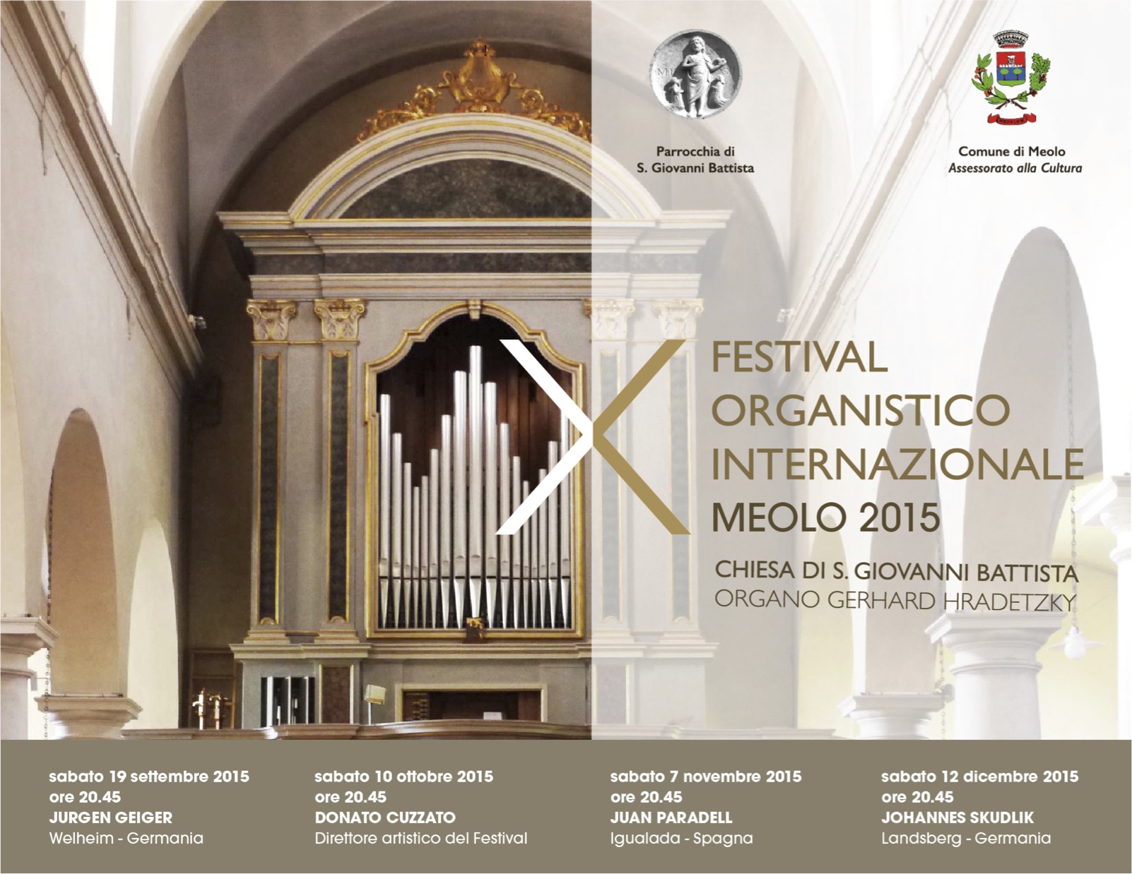 Konzertprogramm Meolo 2015 St. Veit
