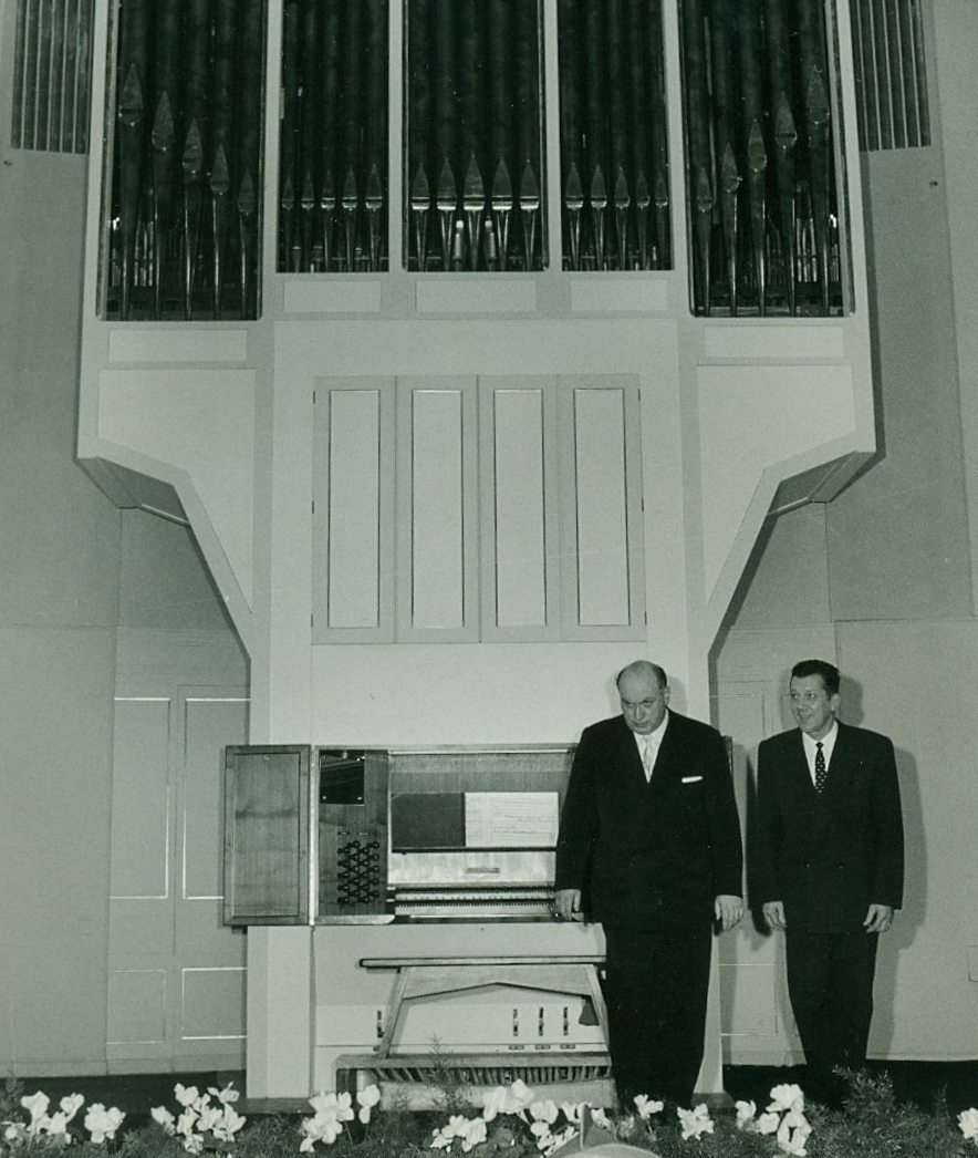 1965 Gregor Hradetzky II Anton Heiller Orgelweihe Mozartsaal Konzerthaus Wien